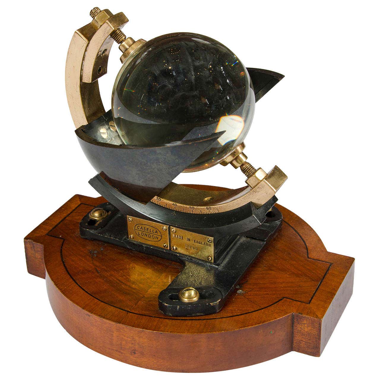 Campbell–Stokes Sphere ( Sunshine Recorder ) at 1stDibs
