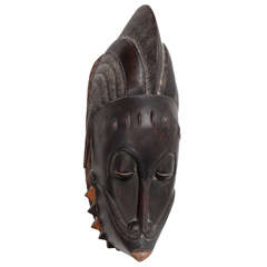 Vintage African Baule Tribal Mask