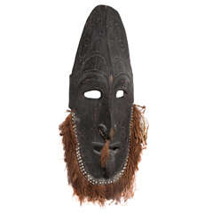 Dekorative Objekte im Stil der Sepik-Flussmaske aus Papua-Neuguinea