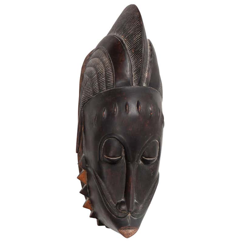 African Baule Tribal Mask at 1stDibs