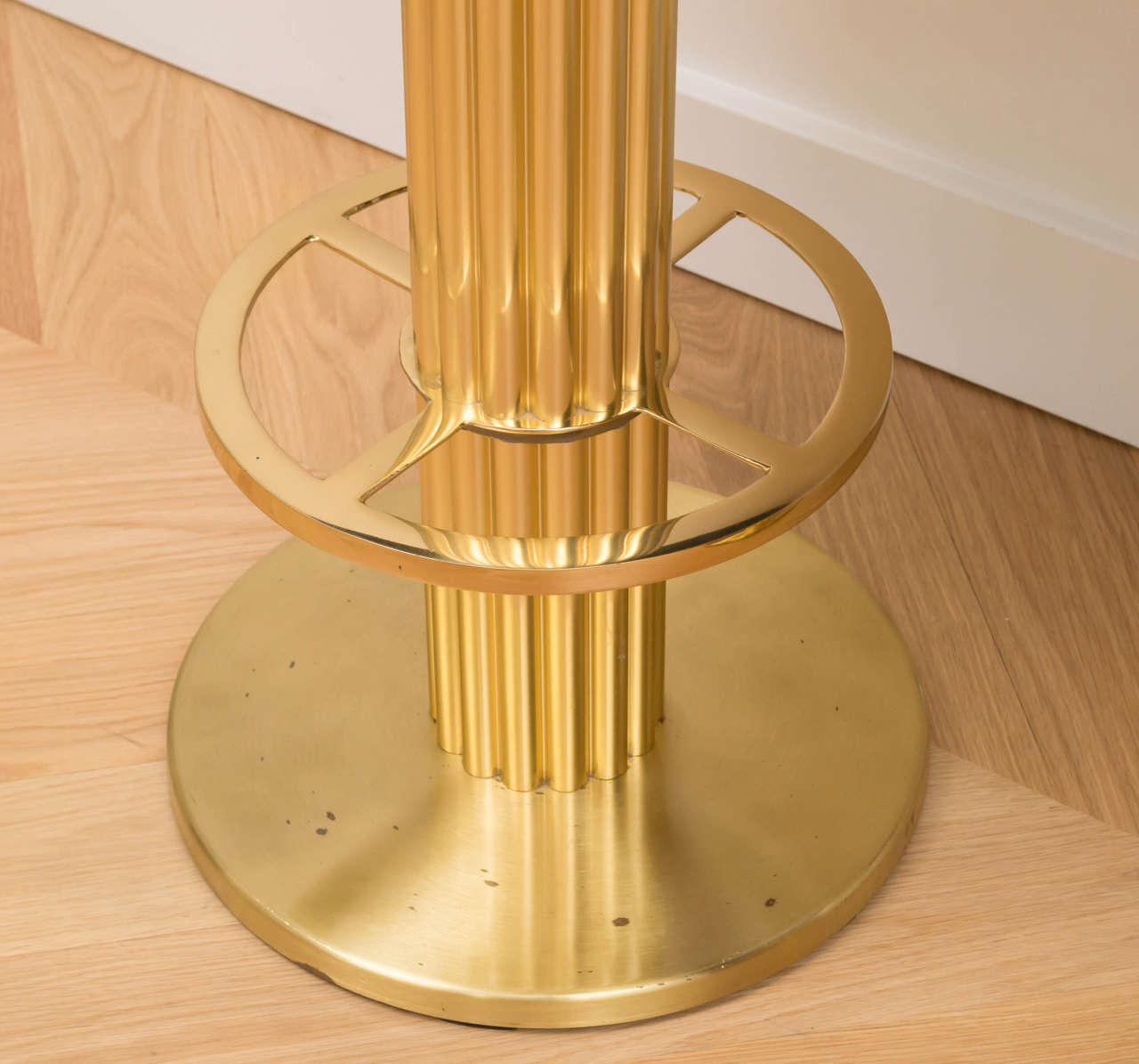 Design for Leisure Brass Barstools 1
