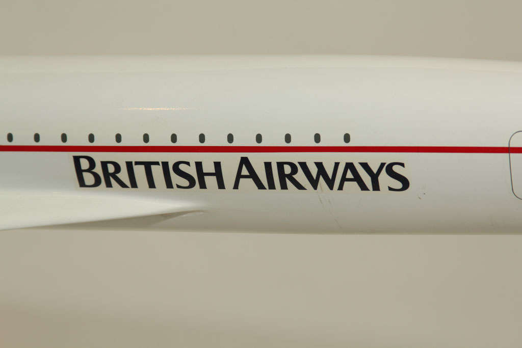 Late 20th Century Model of British Airways Concorde Jet