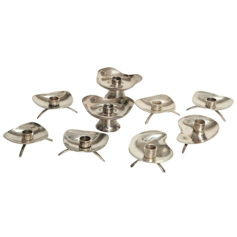 Sterling Candle holders