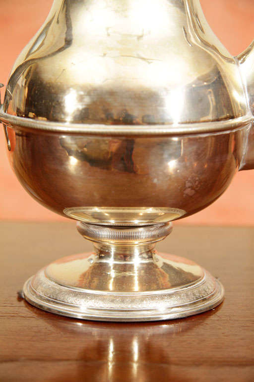 Hungarian Silver tea pot