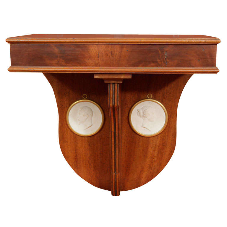 Wall bracket with medallions For Sale