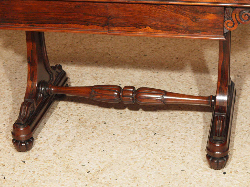 English Antique Library Table