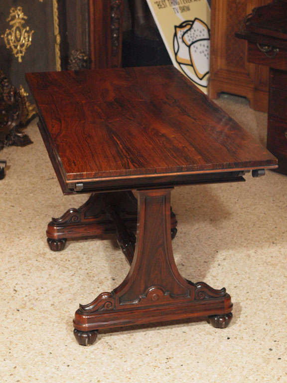 Antique Library Table 4