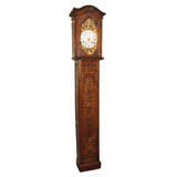 Antique French Provincial Walnut Grandfather Clock