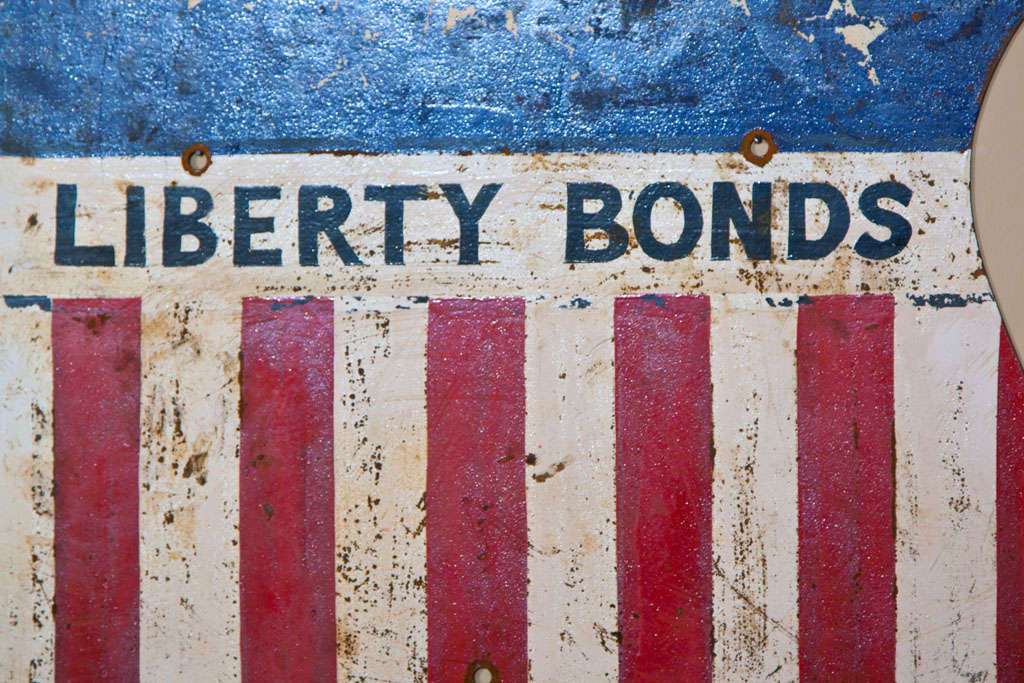 Sheet Metal Purely Patriotic WWI  Pacific Railways 