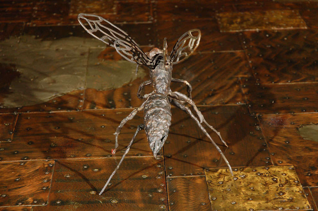 1960s Bronze Wasp Sculpture. For Sale 1