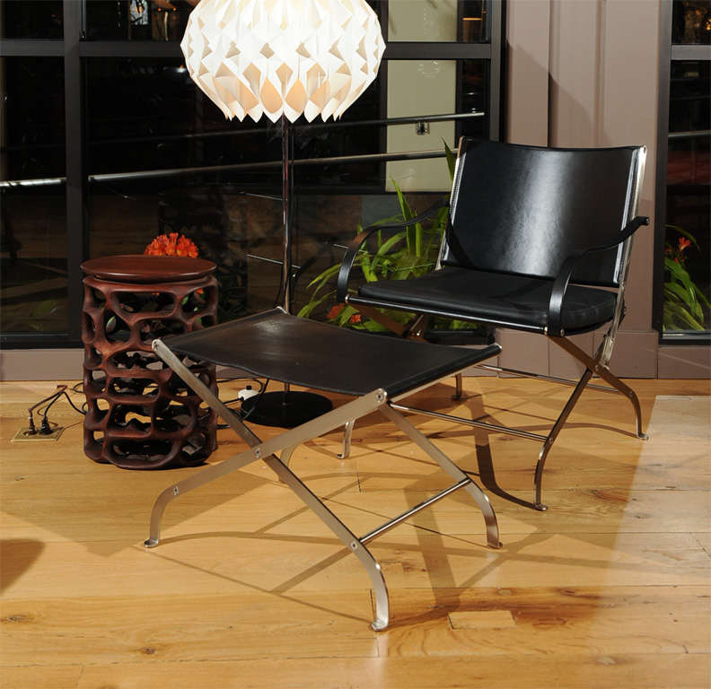 Antonio Citterio - Carlotta 2, Chair and Ottoman