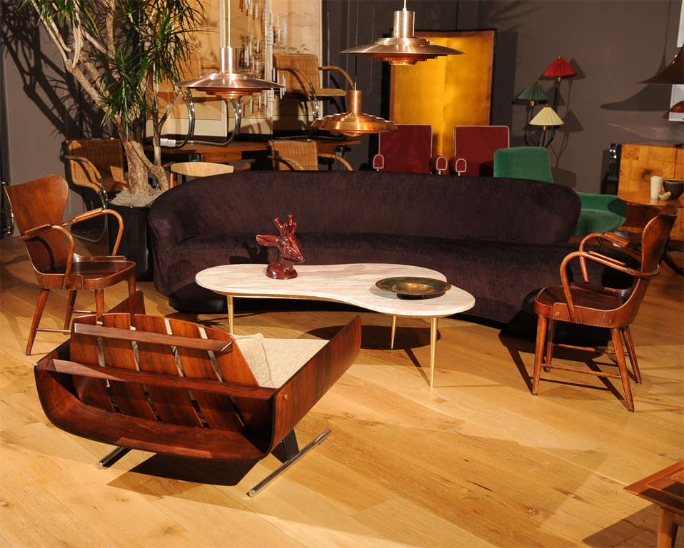 Pendants made of copper. Produced for Nordisk Solar Compagnie.