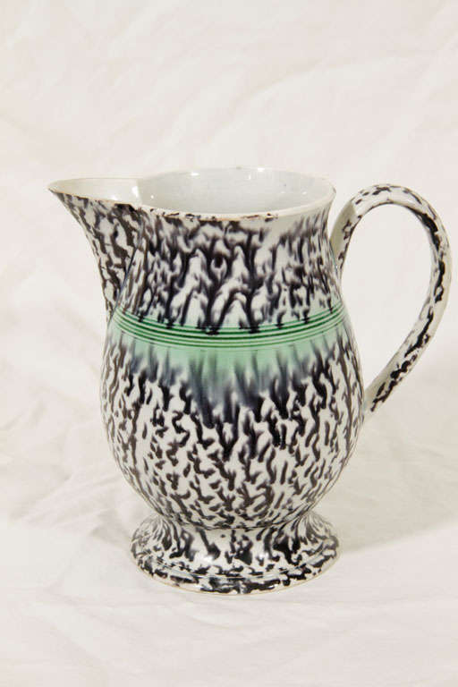 A Mochaware Jug