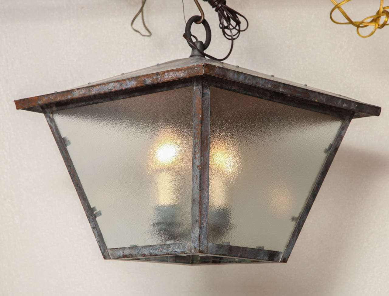 Copper Lantern In Excellent Condition In New York, NY