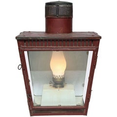 Vintage Tin Wall Lantern