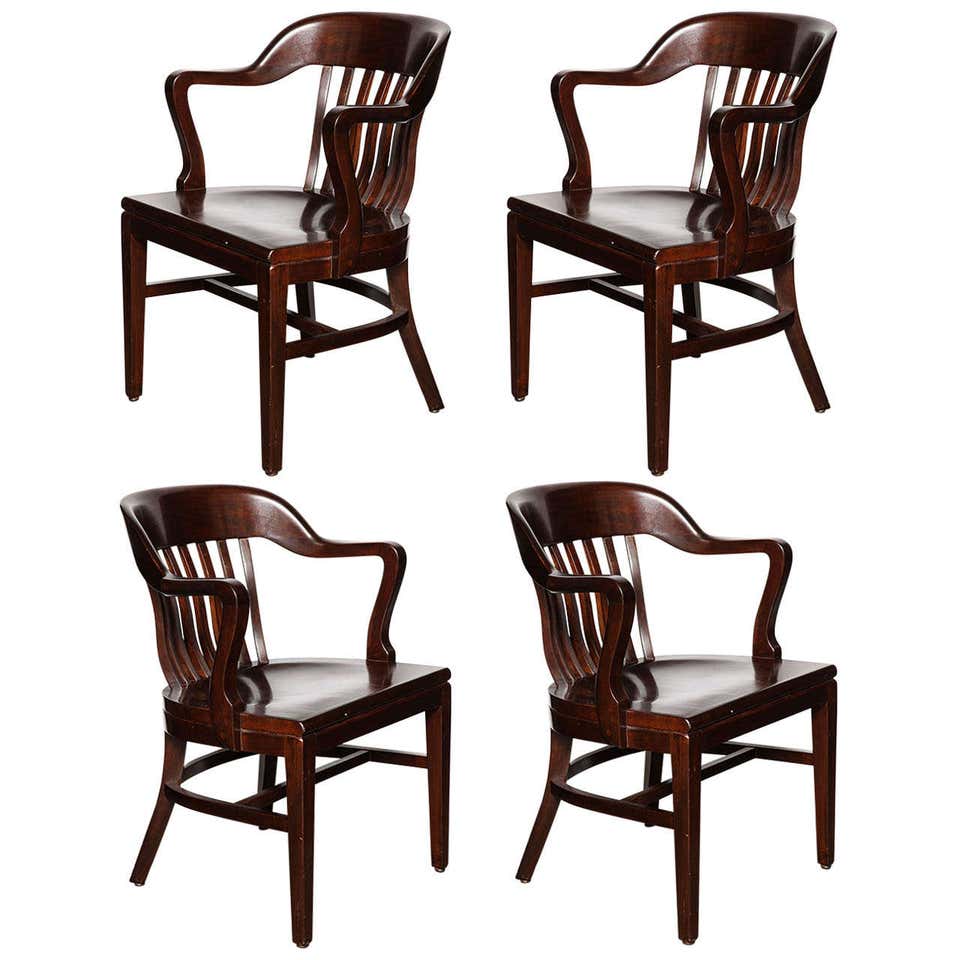 Bank Note Chair Bank Chairs - 4 For Sale on 1stDibs | chais bank