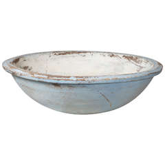Enormous Wooden Bowl with Beautiful Color