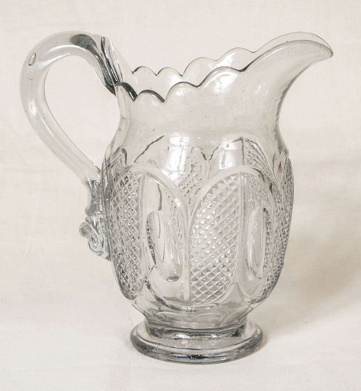 Edwardian Five 19th Century Glass Pitchers