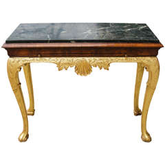 Very Fine 19th Century Queen Anne Console Table 2