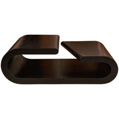 A Chic Black Coffee Table