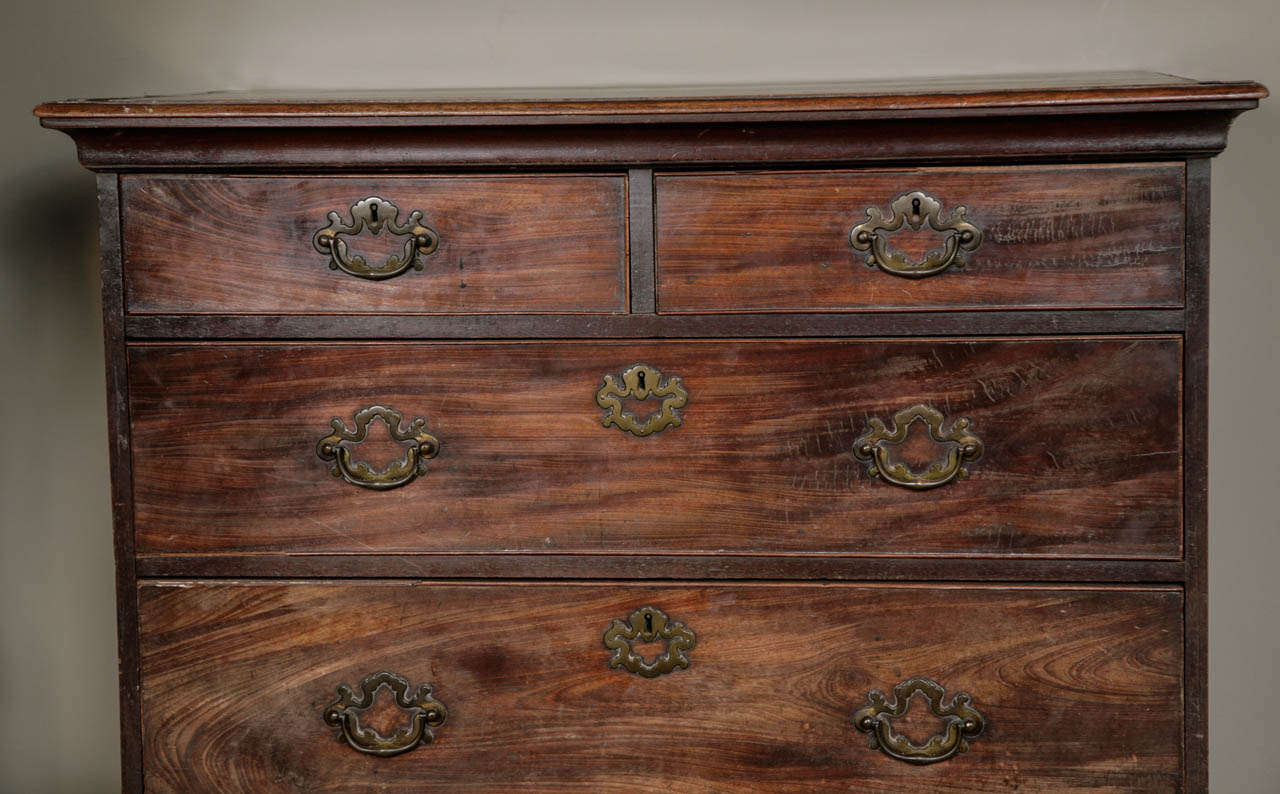 George III Mahogany Chest on Chest 1