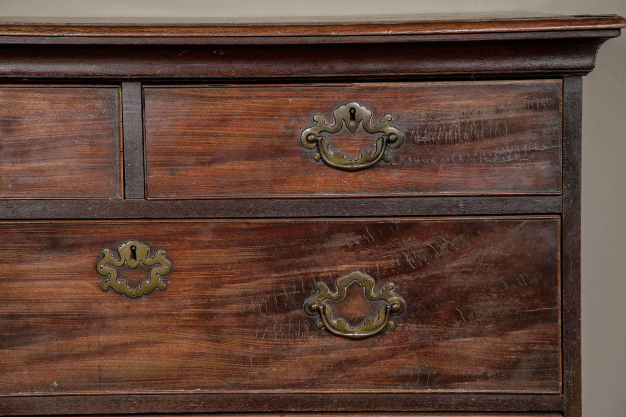 George III Mahogany Chest on Chest In Good Condition In London, GB