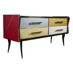 1970s Italian Sideboard Chest of Drawers