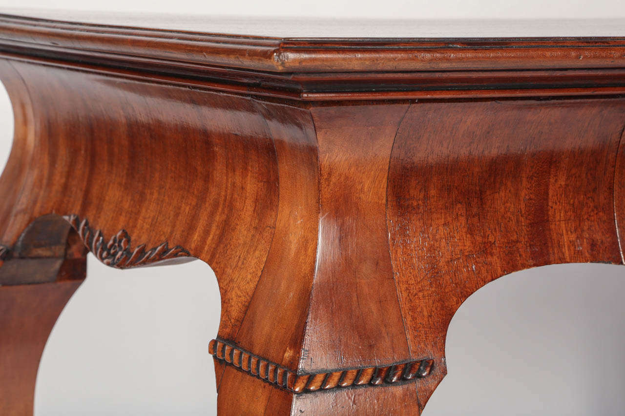 British George II Style Mahogany Desk For Sale
