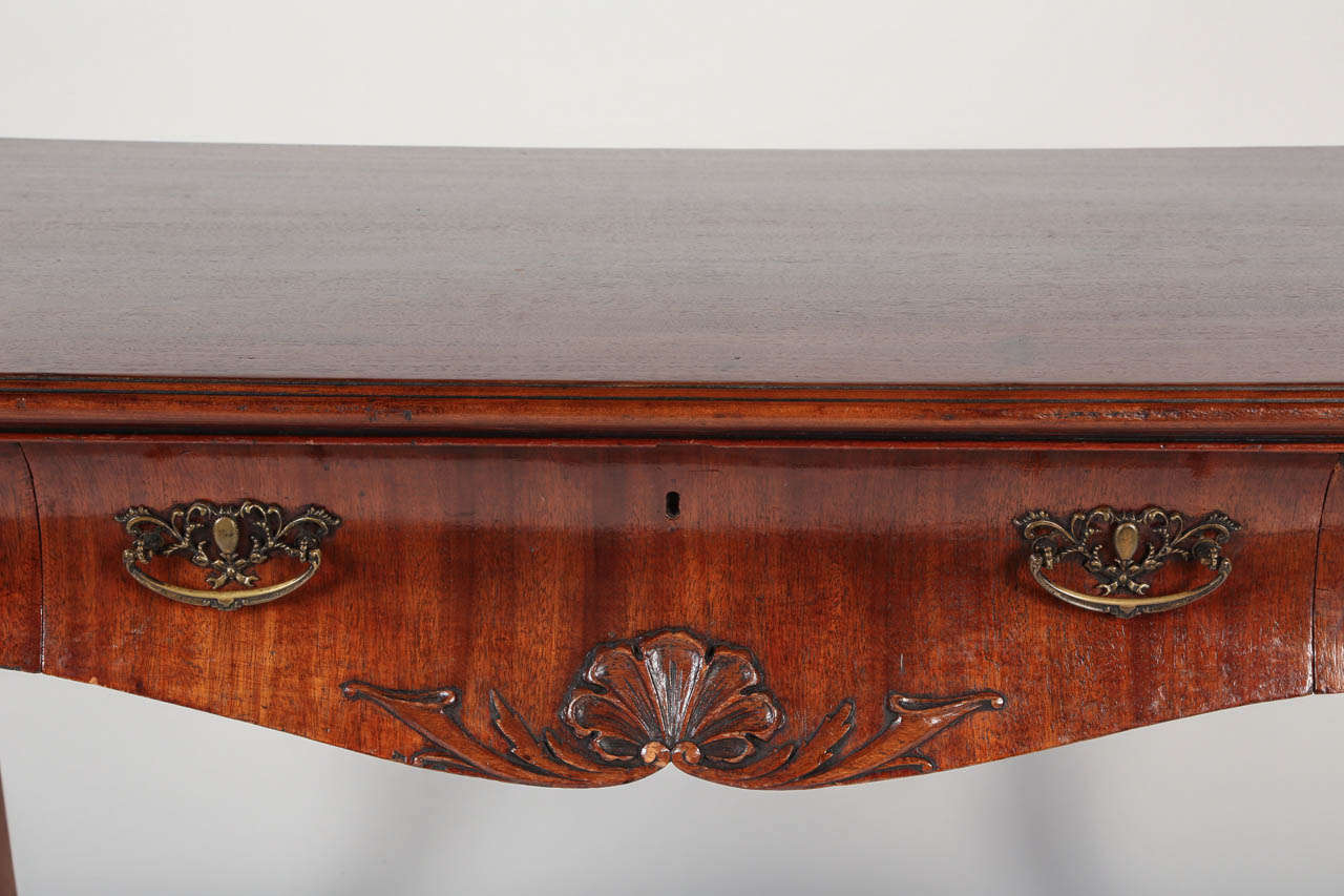 George II Style Mahogany Desk For Sale 1