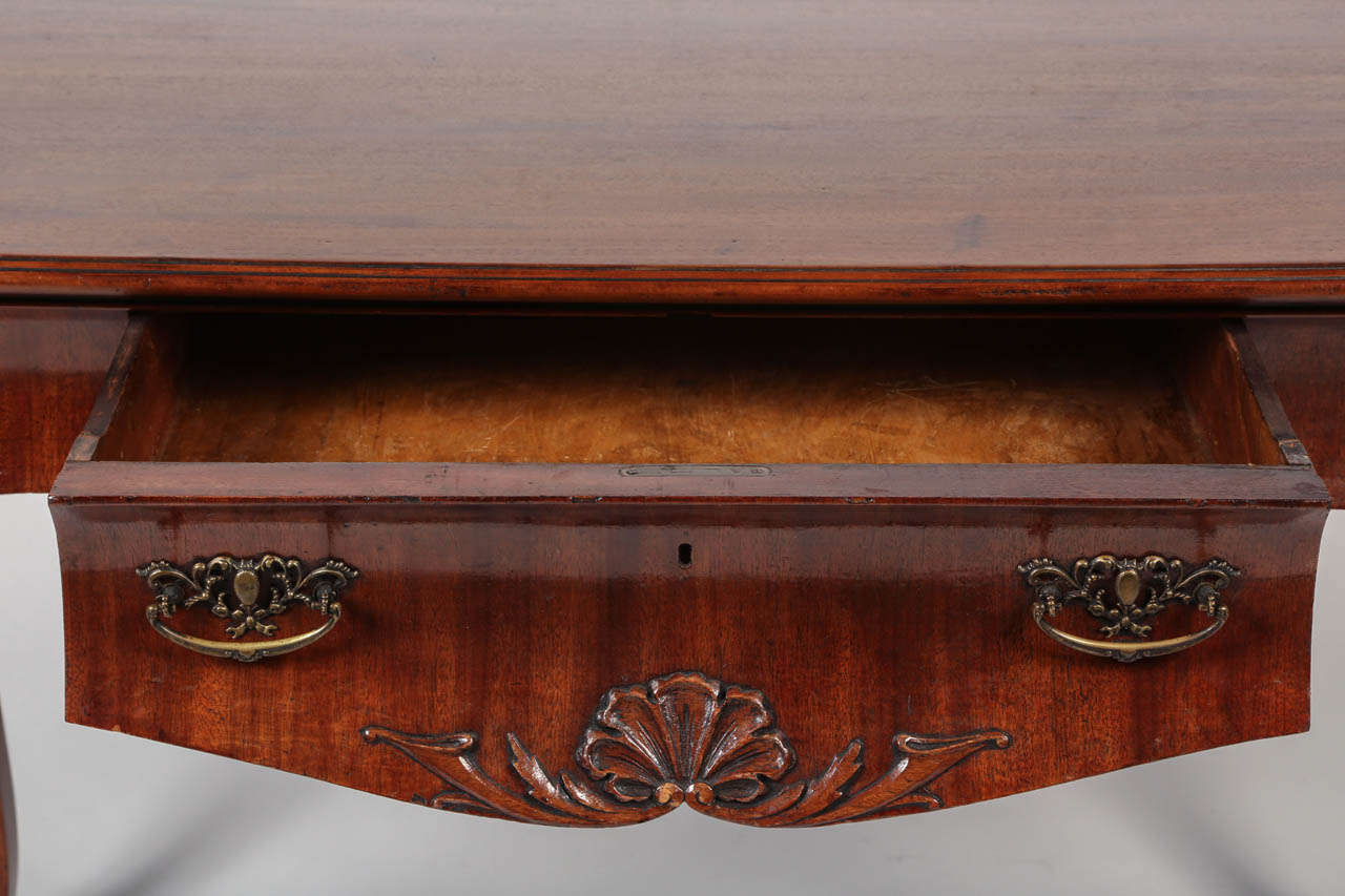 George II Style Mahogany Desk For Sale 3