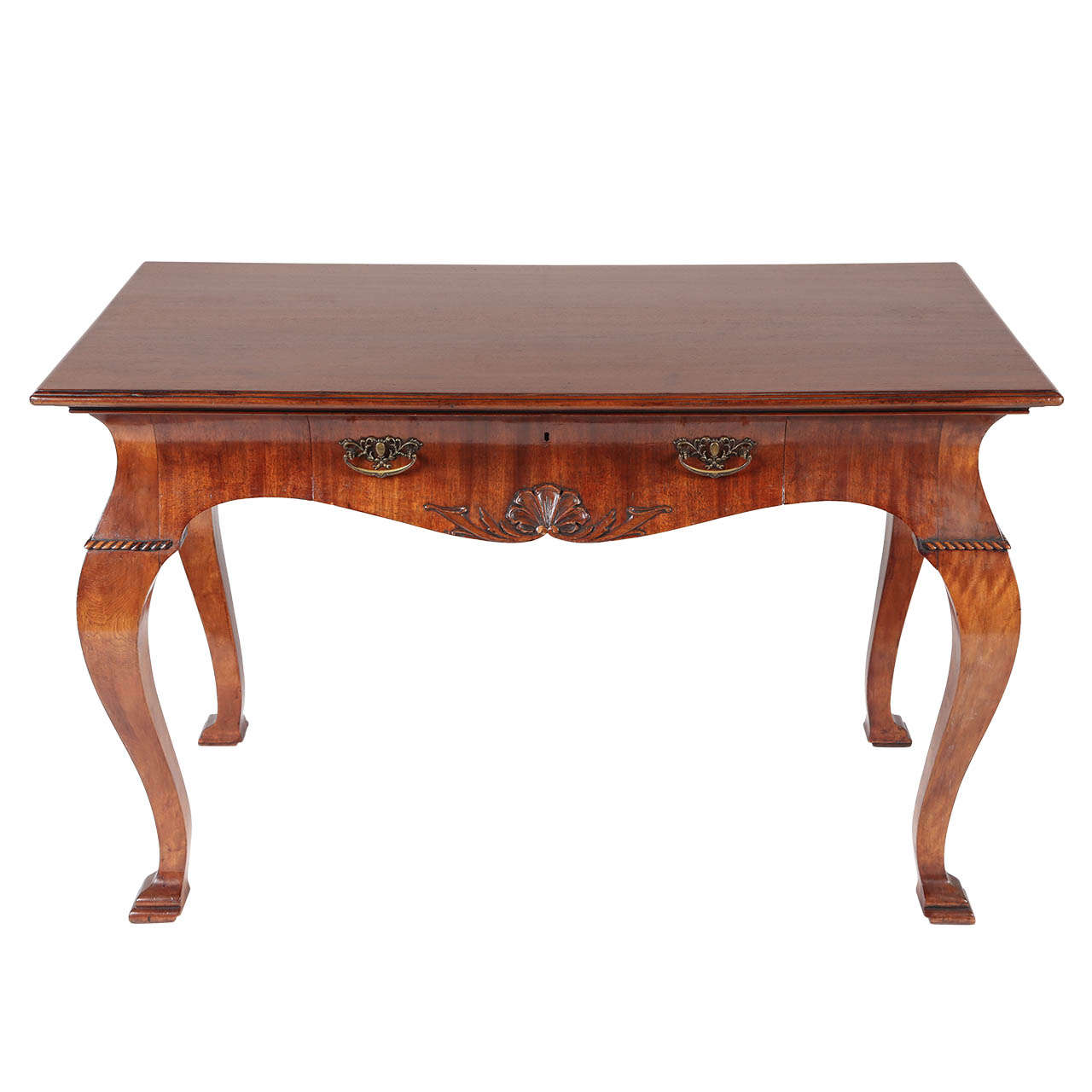 George II Style Mahogany Desk For Sale