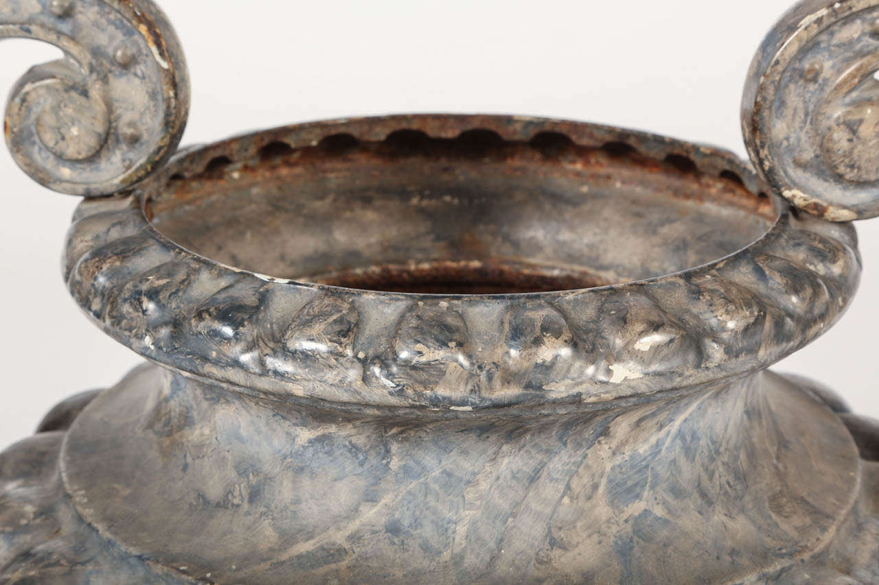 Cast Iron French Urn For Sale at 1stDibs