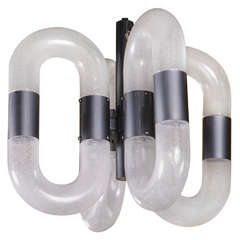 Murano Lantern designed by Aldo Nason for Mazzega