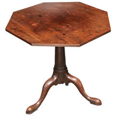 Antique Queen Anne Flip-Top Table