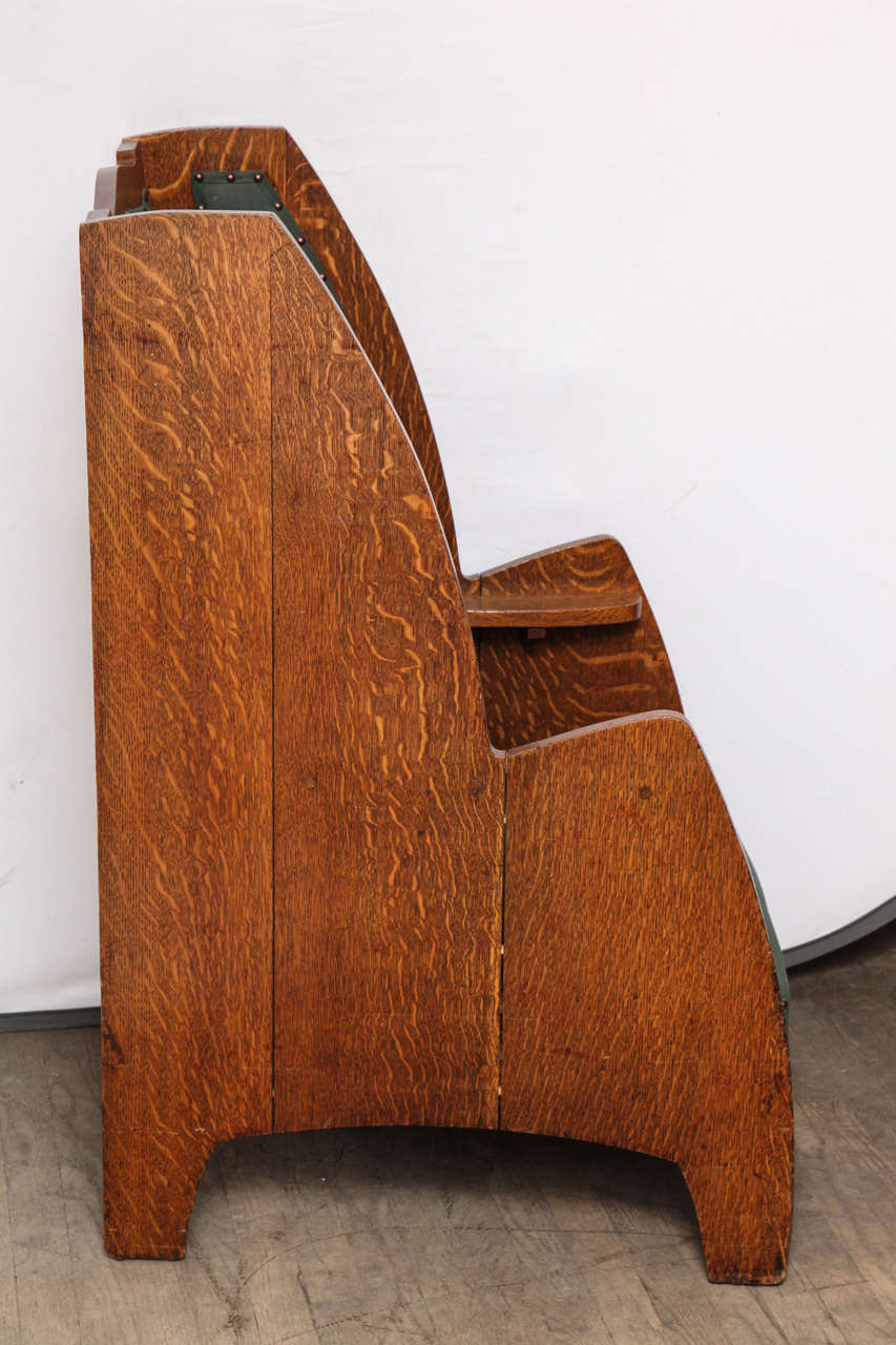 Art Deco Wing Chair 2