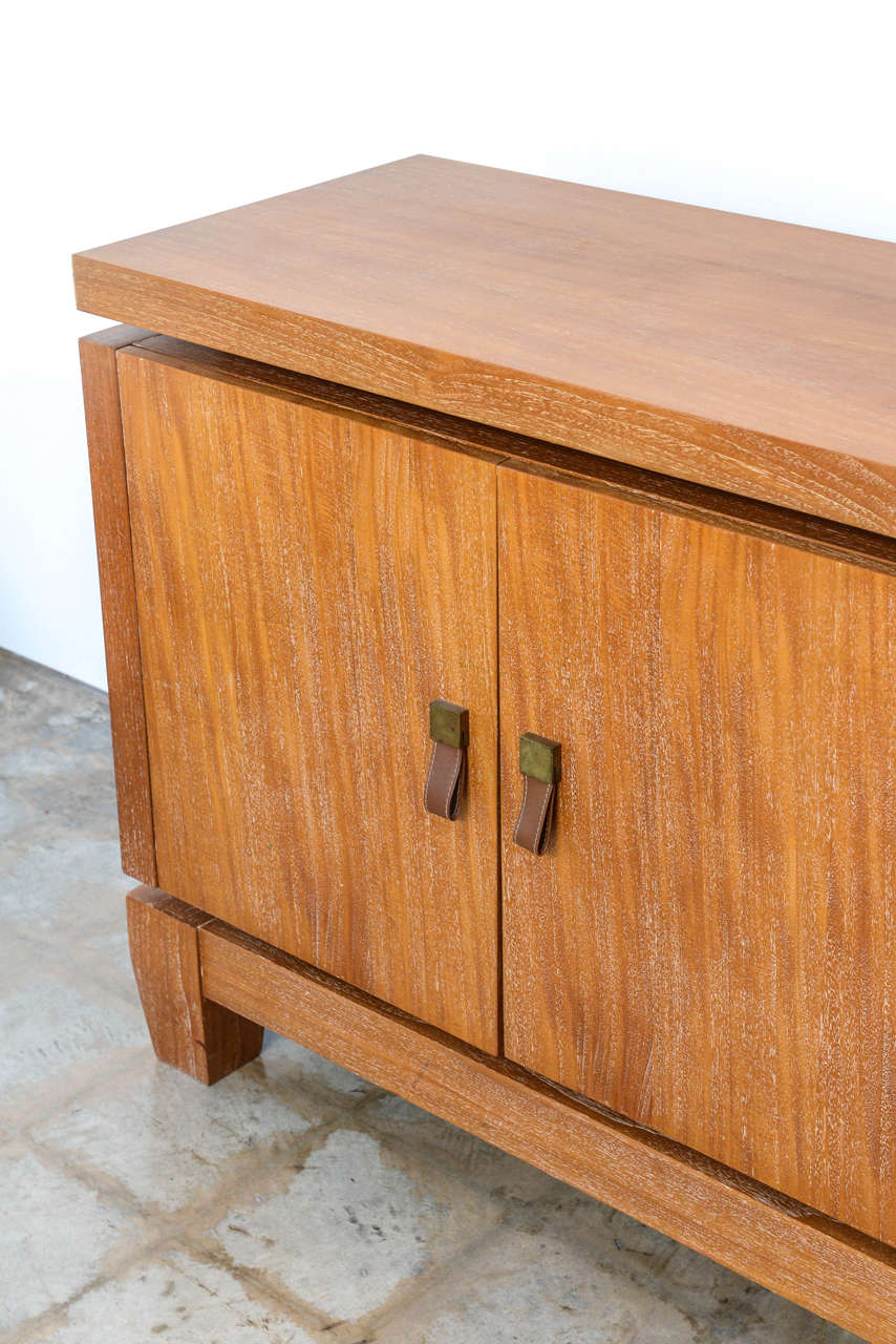 oak credenza cabinet