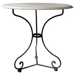 French Round Bistro Table