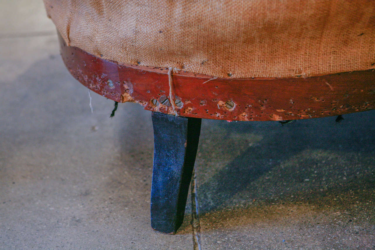 French Tufted Settee , C. 1880 1