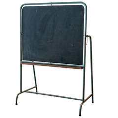 Used Belgian Schoolhouse Chalkboard ca. 1930's
