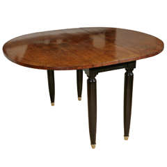 Burl Top Table