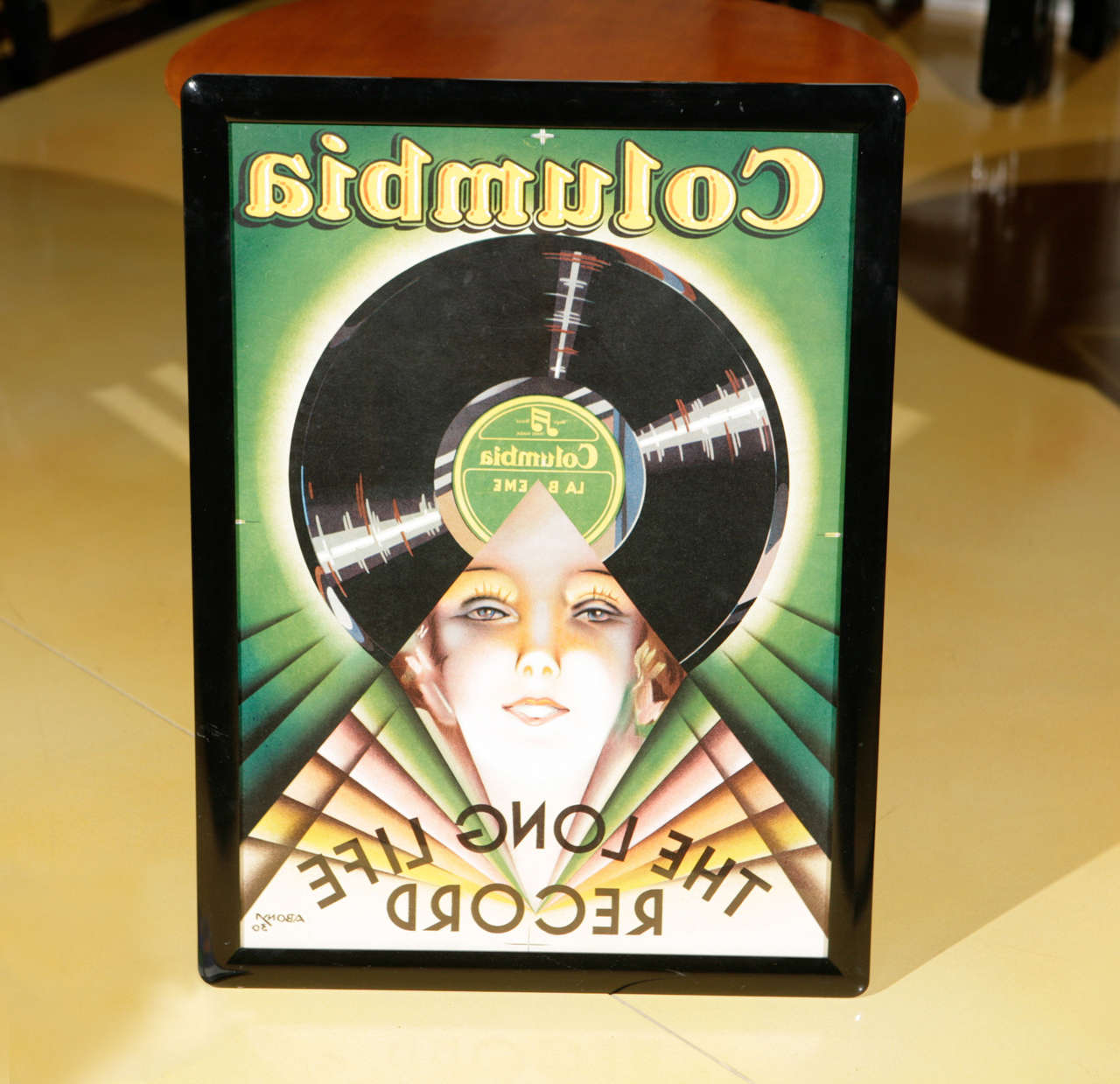 Reverse Print Poster