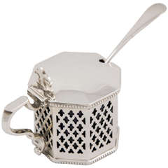 Antique Mustard Pot, Circa 1810