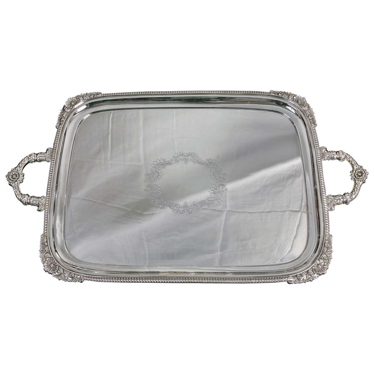 Silver Plate Server For Sale at 1stdibs