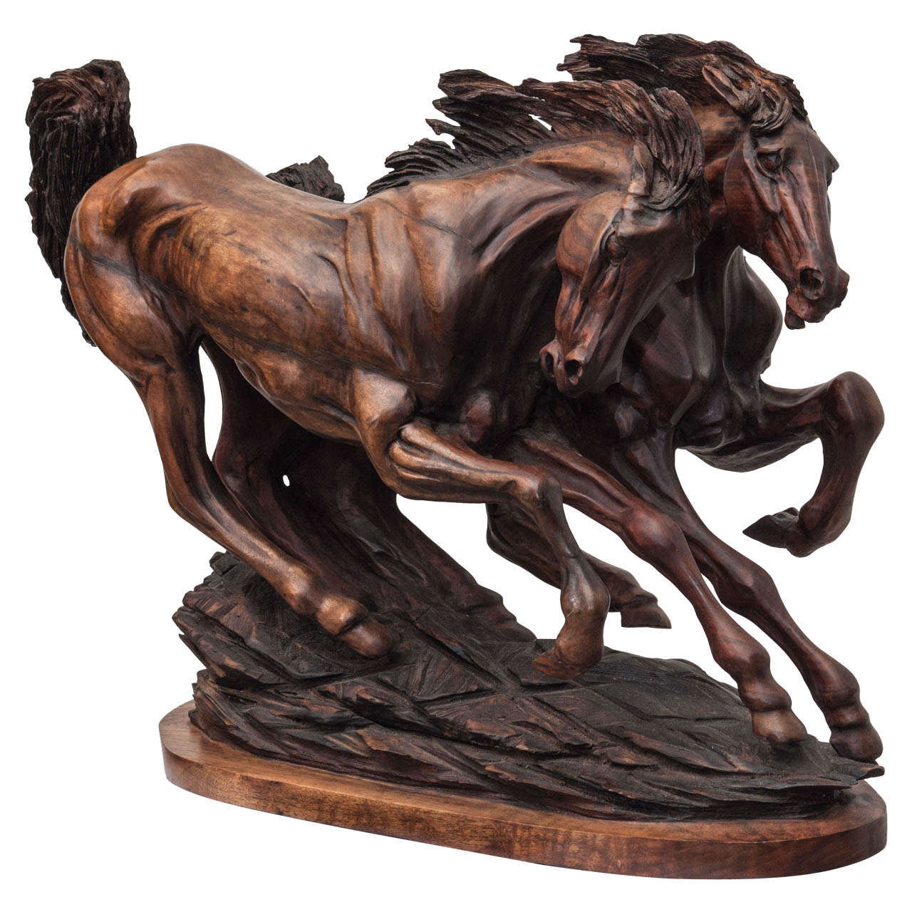 J. Chester Armstrong " Running Horses " For Sale