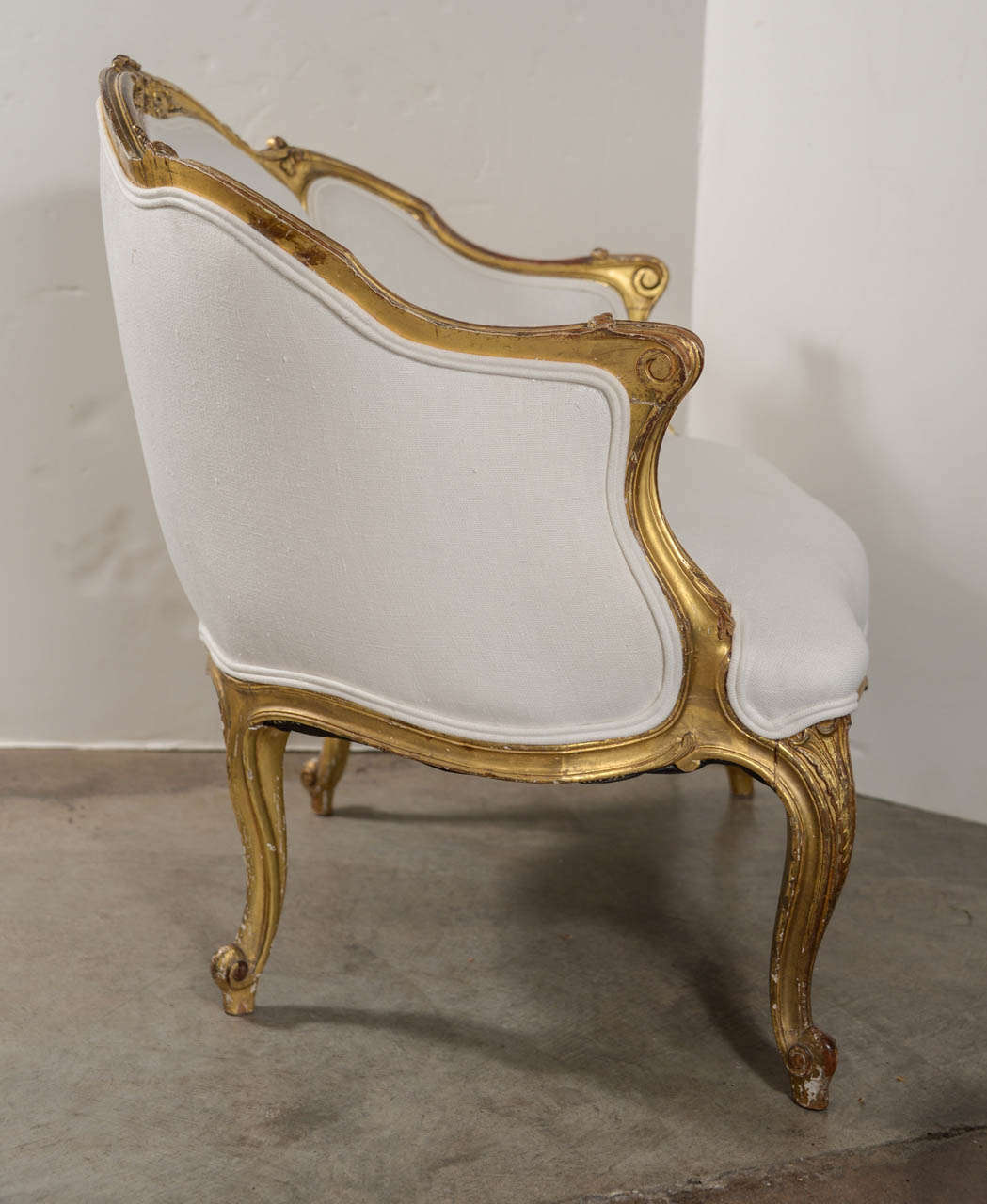 18th Century and Earlier 18th Century French Gilt Bergere