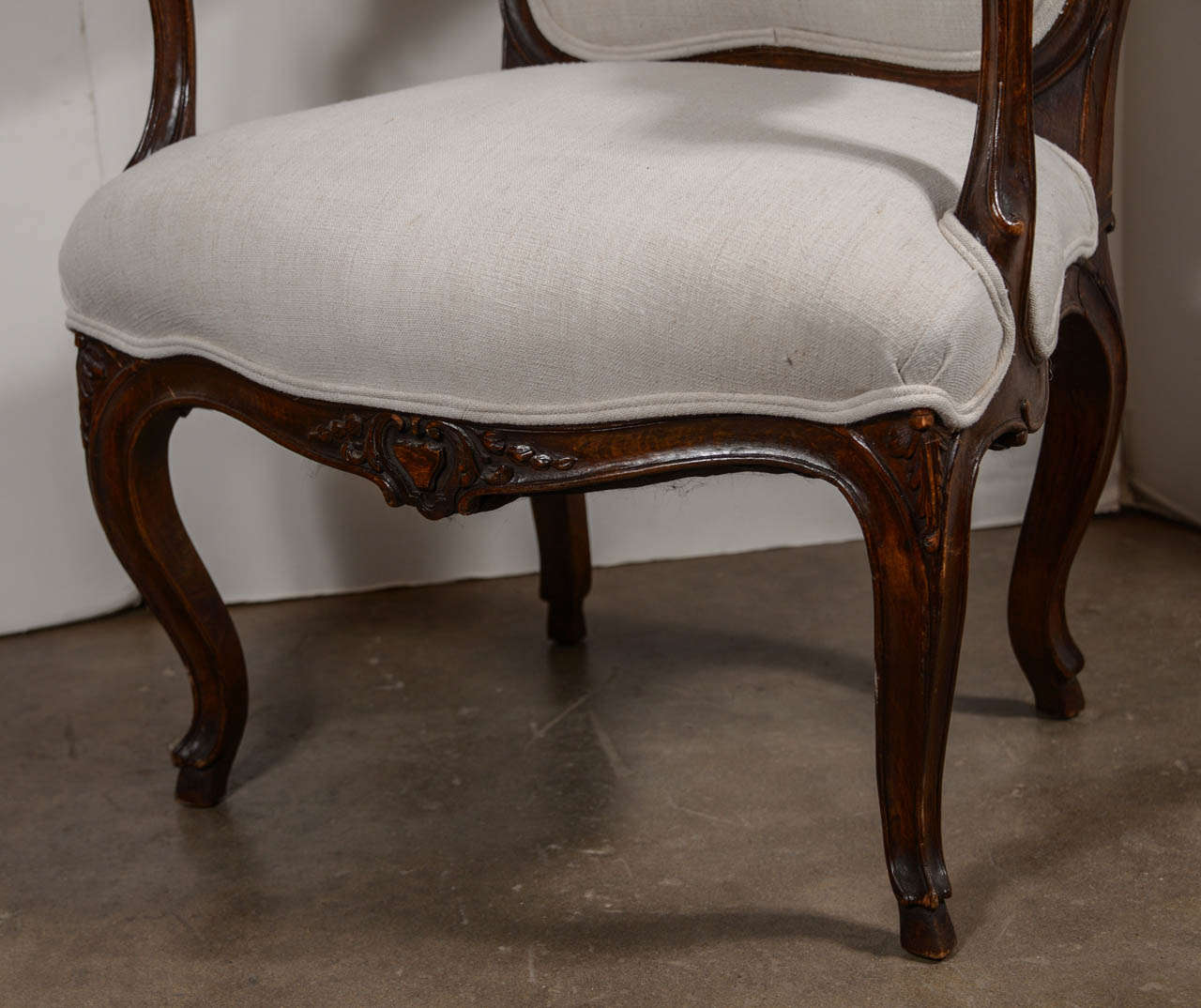 Pair of 18th Century Louis XVI Walnut Chairs 2