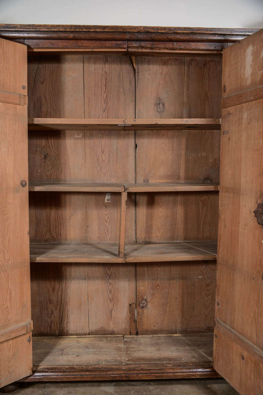 17th Century Rustic  Armoire In Excellent Condition For Sale In Houston, TX