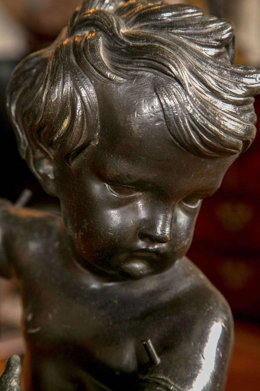 Rococo Bronze Foundry Model, signed Clodion