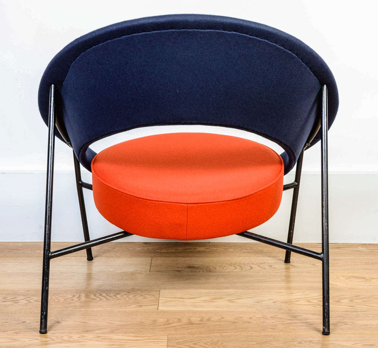 Lacquered Pair of Armchairs 44 by Dangles & Defrance - Burov Edition - 1957
