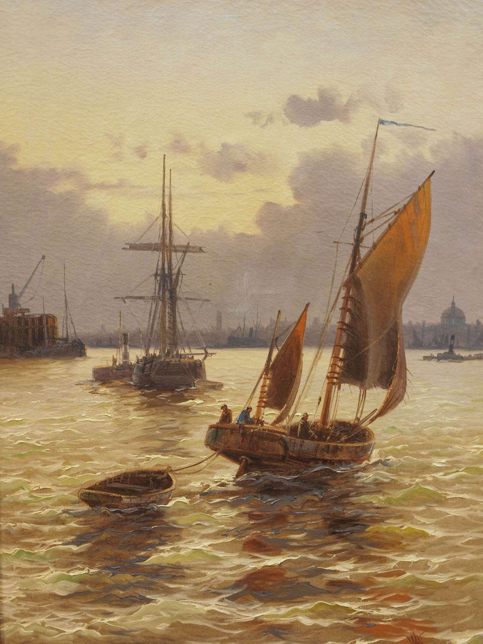 Shipping on the Thames For Sale 3